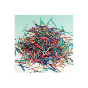 Tndstikker ass farver, 600 g.