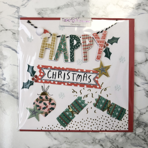 Talking Pictures Christmas, Julekort, Happy Christmas, Julepynt