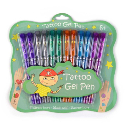 Tattoo gelpens 12 stk.