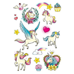 Tattoo, unicorns 