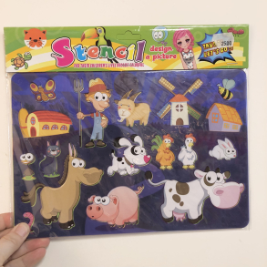 Tegneskabelon - Bondegrd