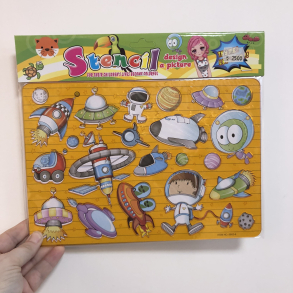 Tegneskabelon - Rummet