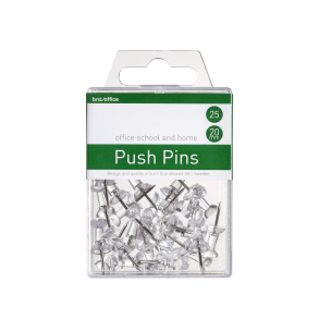 Tegnestifter, klar, 25 stk.