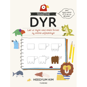 Tegnetime: Dyr - Lr at tegne med enkle former og online-vejledninger