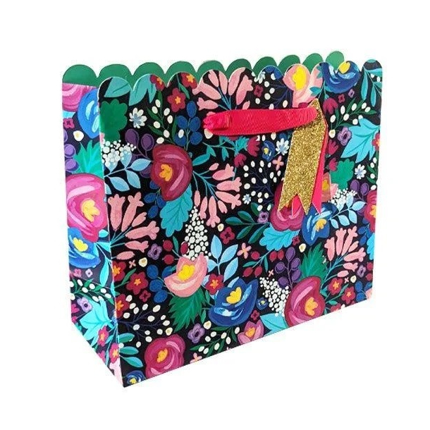 The Art File gavepose, Bright and Bold Floral Print, mellem