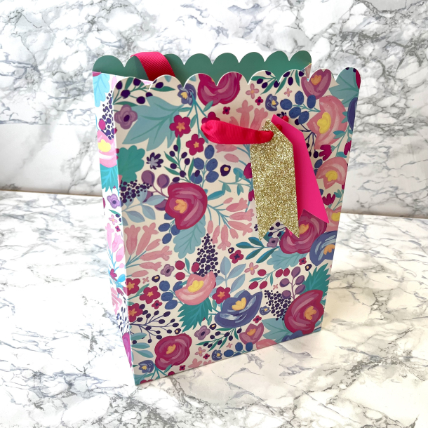 The Art File gavepose, Floral Print, mellem