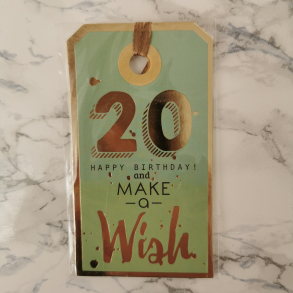 Til & fra mrker - 20 Happy birthday and make a wish