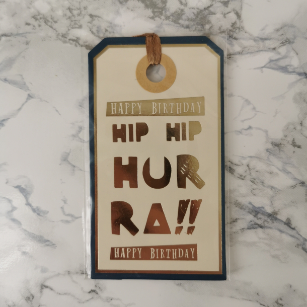 Til &amp; fra mrker - Happy Birthday, Hip Hip Hurra, Happy Birthday
