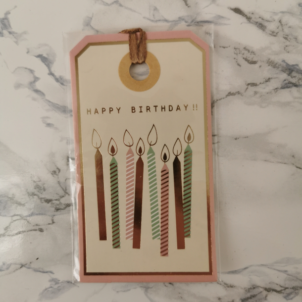 Til &amp; fra mrker - Happy birthday, fdselsdaglys 