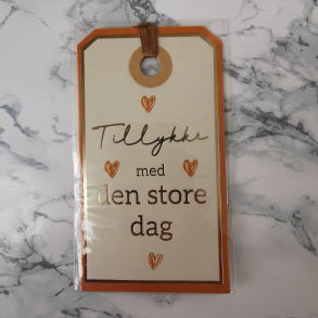 Til & fra mrker - Tillykke med den store dag