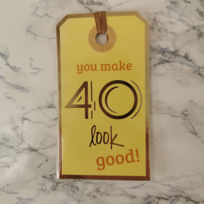 Til & fra mrker - You make 40 look good 