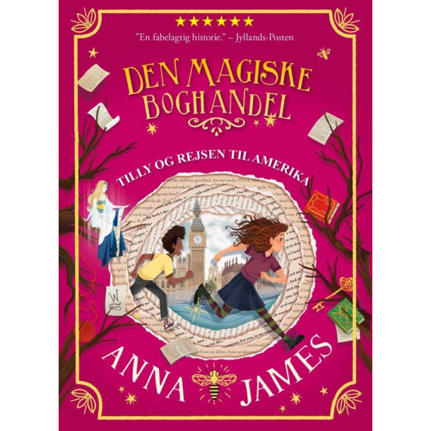 Tilly og rejsen til Amerika - Den magiske boghandel