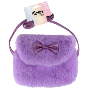 Tinka Pretty Purse, Taske Plys m. sljfe, lilla