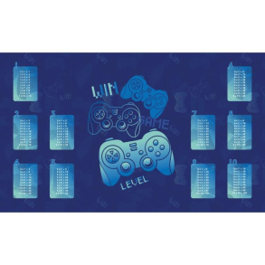 Tinka skriveunderlag, Gaming m. gangetabel