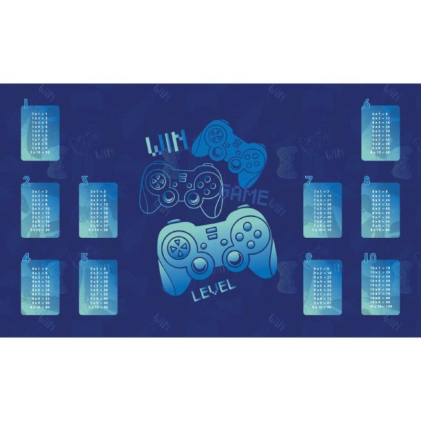 Tinka skriveunderlag, Gaming m. gangetabel