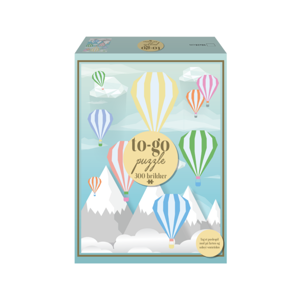 To-Go puzzle Luftballon, 300 brikker