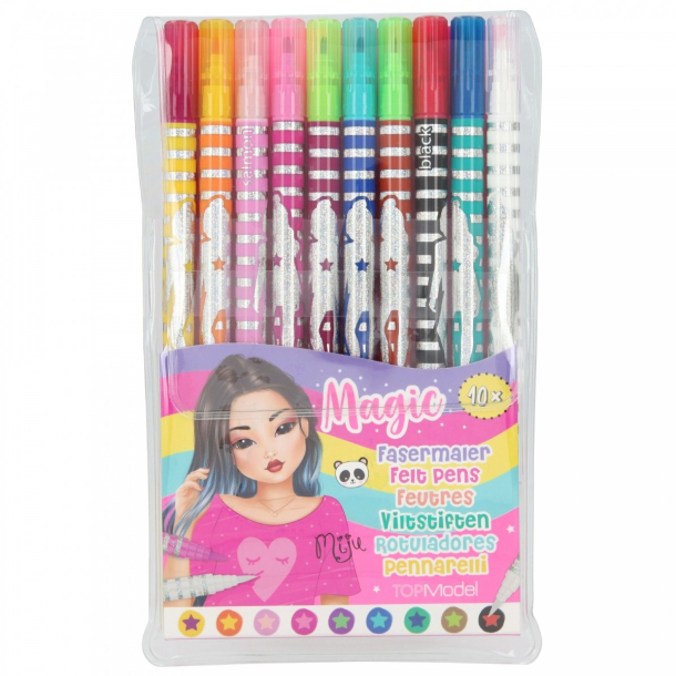 TopModel Magic Markers, 10 stk. 