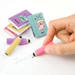 TOPModel Viskelder Bger og blyanter, pastel katte