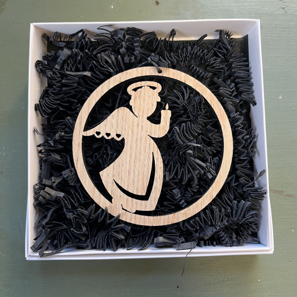 Tr ophng - Engel i cirkel med lys