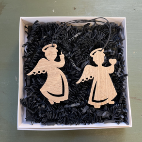 Tr ophng - Engle med hjerte og lys