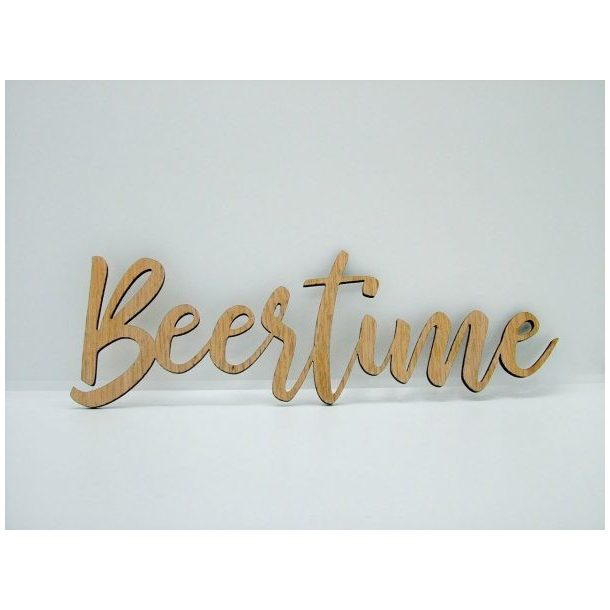 Tr skilt - Beertime