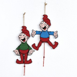 Tr sprllemand, Bramming Old Time, 27 cm, bl