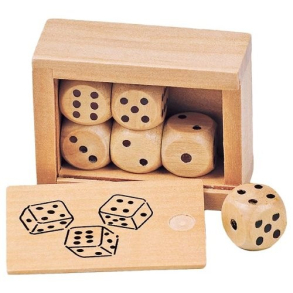 Trske med 6 terninger