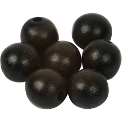 Trperler, 14 mm, sort