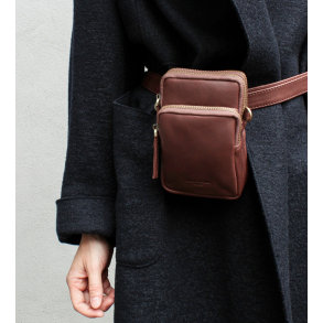 Treats Almo B�ltetaske skind, brun KUN ONLINE