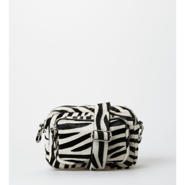Treats Karla taske Suede Zebra KUN ONLINE