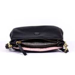 Treats skuldertaske sort KUN ONLINE