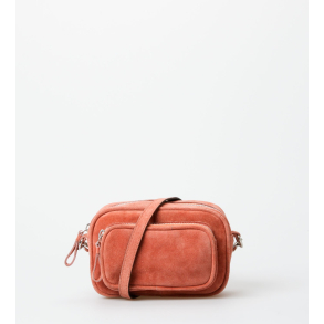 Treats Vera taske Suede Peach KUN ONLINE
