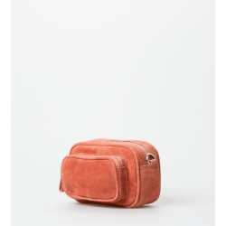 Treats Vera taske Suede Peach KUN ONLINE