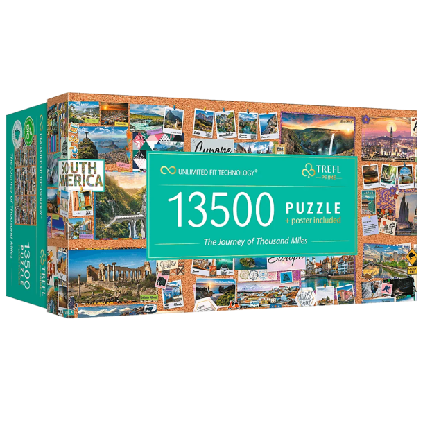 Trefl Unlimited Fit, Bucket List, 13500 pieces