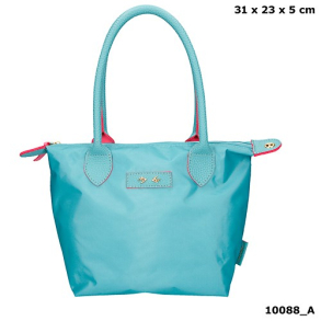 Trend LOVE lille hndtaske, turkis