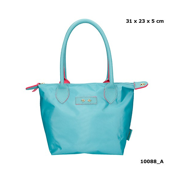 Trend LOVE lille hndtaske, turkis