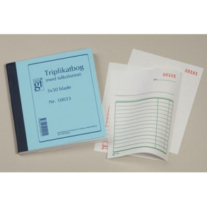 Triplikatbog med talkolonne nr. 10033