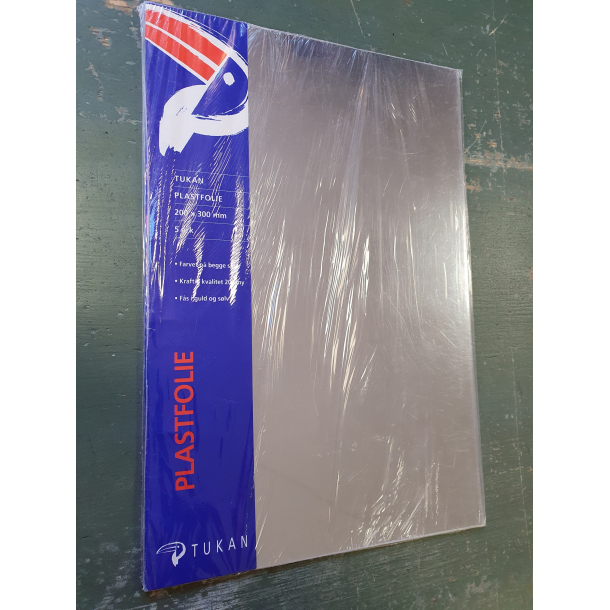 Tukan plastfolie, A4, 4 ark