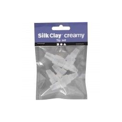 Tyller til Silk Clay&reg; Creamy, 8stk.