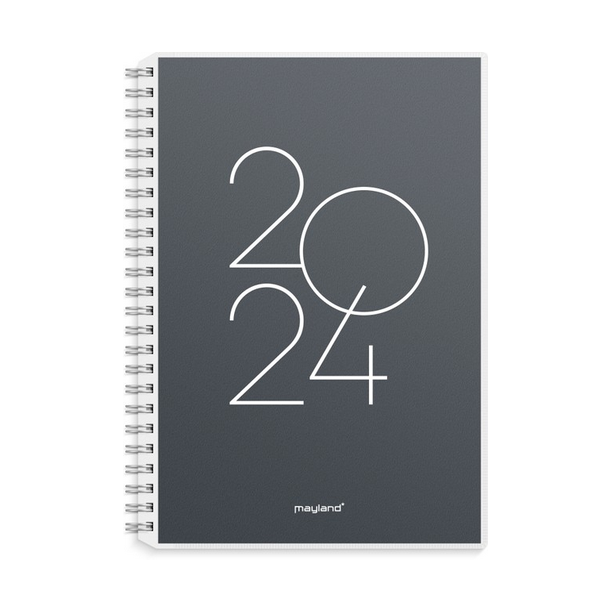 Ugekalender spiralryg m. 4 illustrationer, 2026