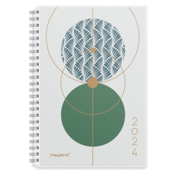 Ugekalender spiralryg m. 4 illustrationer, 2026