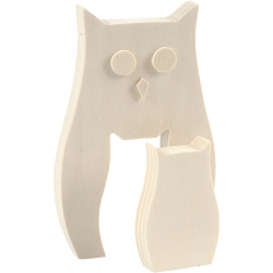 Ulger, krydsfiner, st m. 2 strrelser