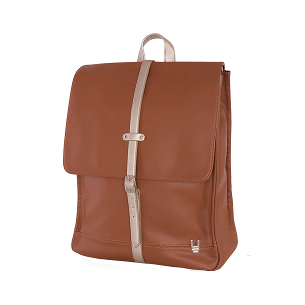 Unkeeper PU lder rygsk, brun