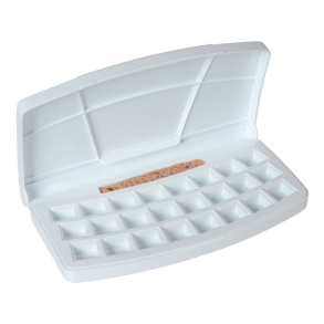 Van Gogh Opbevaringsbox, hvid, til 24 Stk