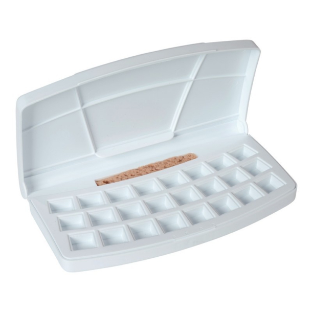 Van Gogh Opbevaringsbox, hvid, til 24 Stk