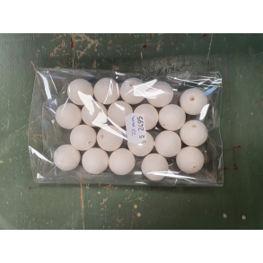 Vatkugle 22mm hvid, 20 stk.