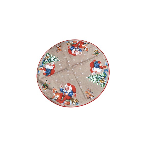 Vilhelm Hansen Juletrstppe, : 135cm, Nisse og rv