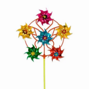 Vindmlle p plastikpind, 48 cm