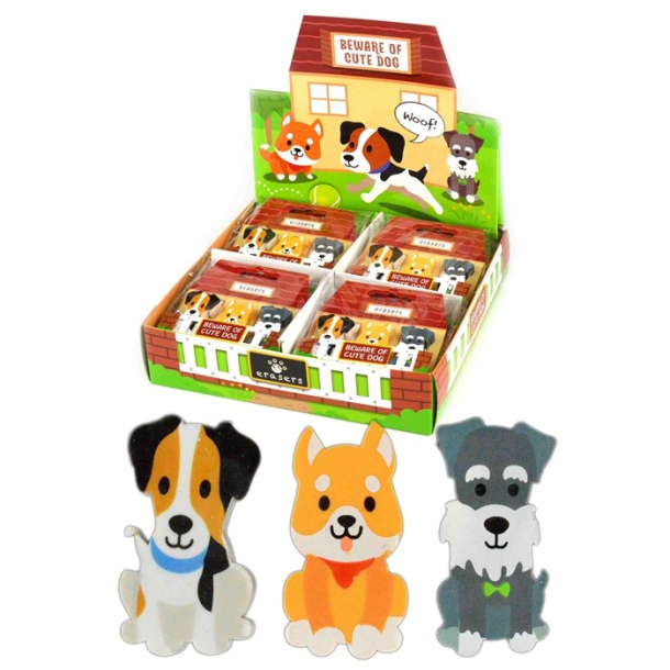 Viskelderst, hunde, 3 stk. 