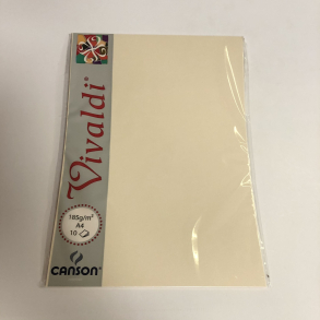 Vivaldi Canson, karton, 185 g, cream